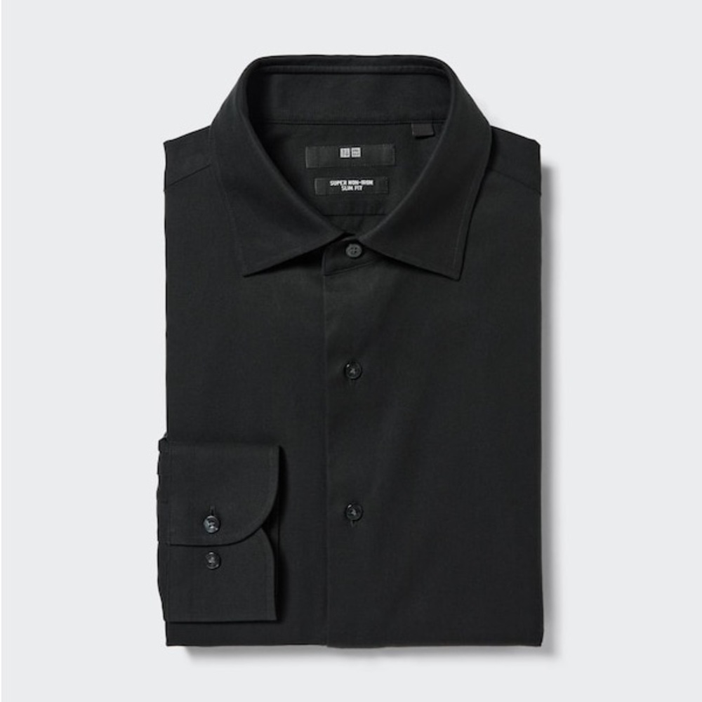 Black Uniqlo dress shirt